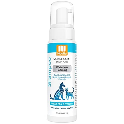 Nootie waterless foaming dog shampoo