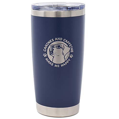 Dog Lover Coffee Lover Insulated Tumbler