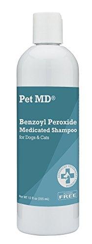Pet MD Benzoyl Peroxide Medicated Shampoo