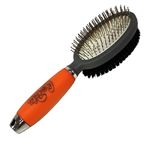 GoPets' Professional Double Sided Pin and Bristle Brush