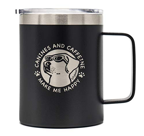 Insulated coffee travel mug gift for dog owners