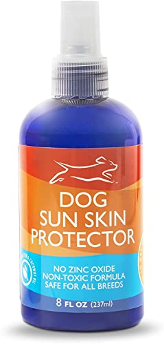 Sunscreen spray formula for dogs