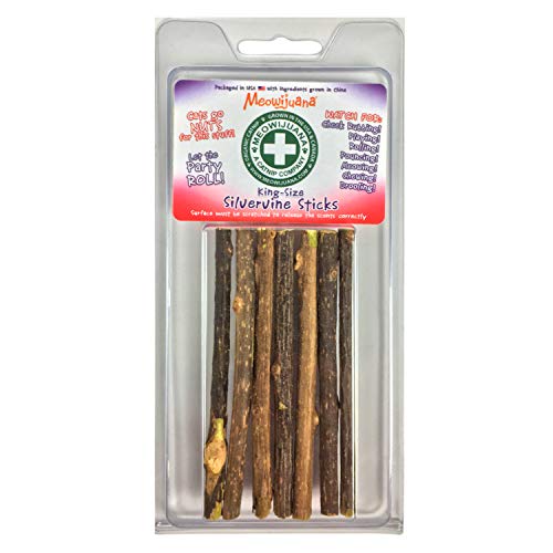 King-size silvervine sticks for cats