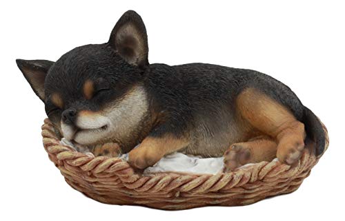 Figurine of a sleeping Chihuahua