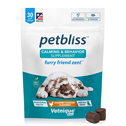 Vetnique Labs Petbliss Calming & Behavior Soft Chews