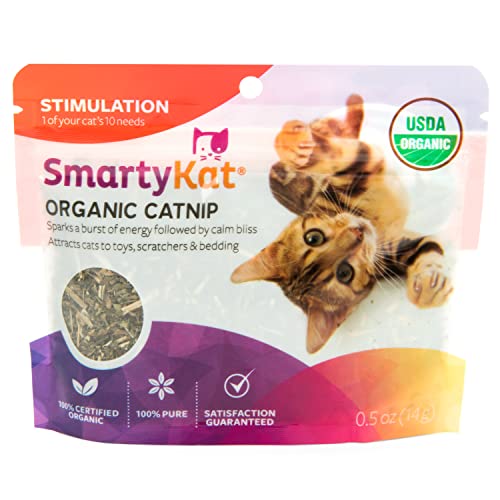 Bag of SmartyKat organic catnip
