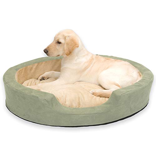 K&H Pet Products Heated Thermo-Snuggly Sleeper Indoor Bed for Dogs