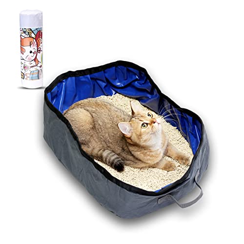 EassyHoo Travel Cat Litter Box