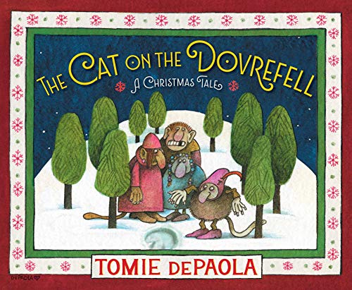 Book featuring a group of trolls in the snow: "The Cat on the Dovrefell"