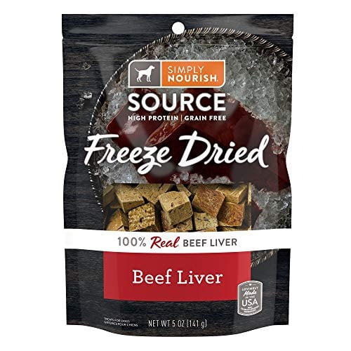 Simply Nourish Beef Liver Freeze-Dried Dog Treats