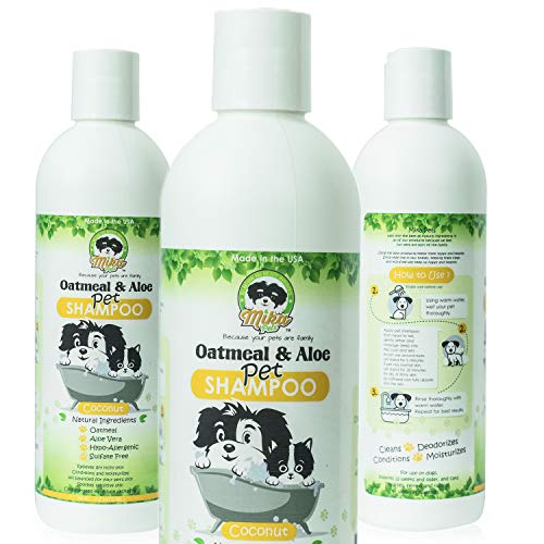 Mika Pets Oatmeal & Aloe Dog Shampoo