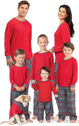 Matching family and and dog pajamas gift set