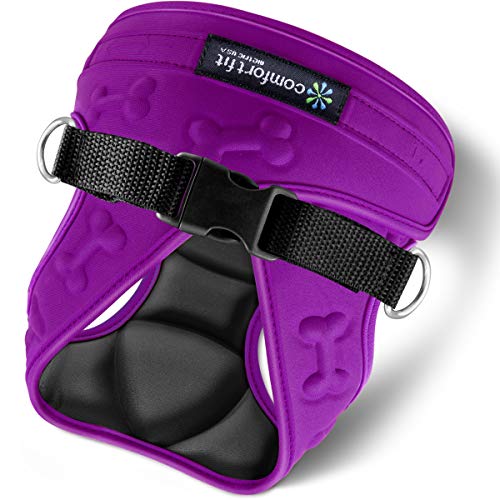 Purple Comfort Fit Metric USA Small Dog Harness