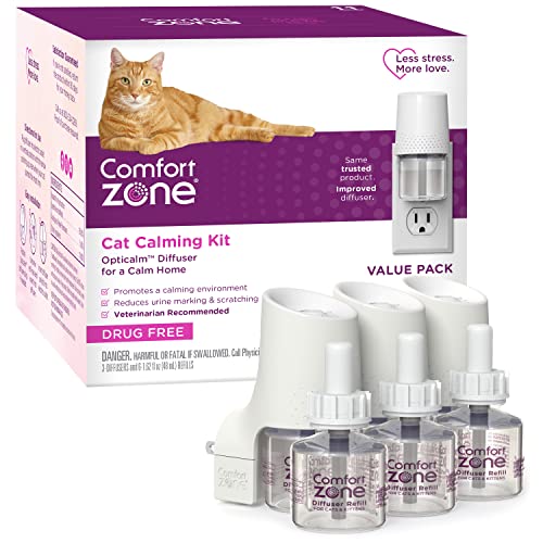 comfort zone cat pheromone diffuser kit
