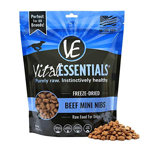 Vitals Essentials freeze dried beef nib treats