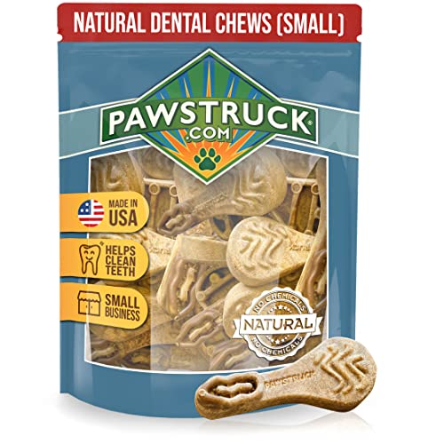 Pawstruck Natural Dental Chews to fix bad dog breath