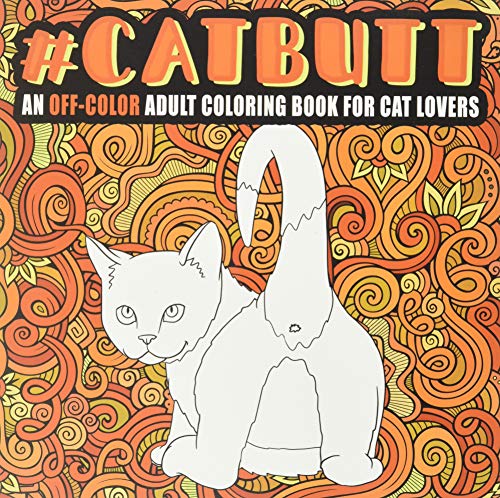 Cat Butt coloring book for adults