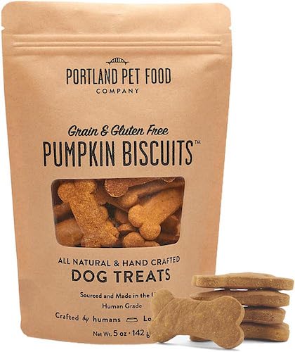Portland pet food grain- and gluten-free pumpkin biscuits
