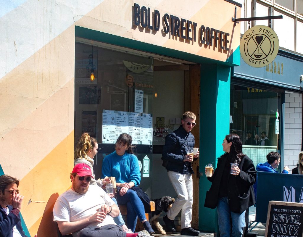 Exterior Bold Street Coffee