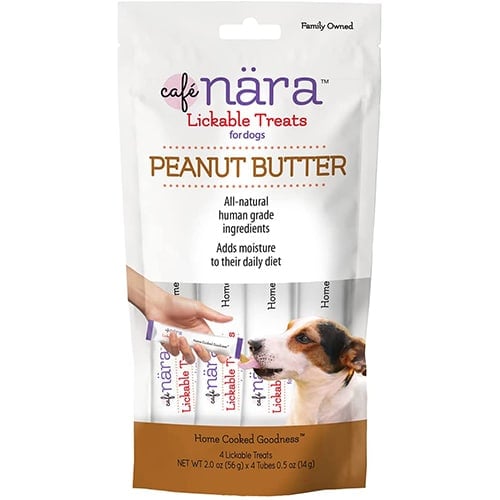package of Cafe Nara dog peanut butter