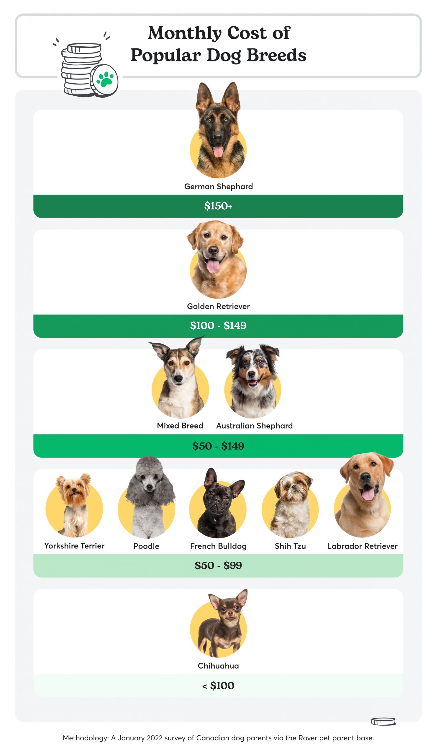 Cost of Dog Parenthood in Canada