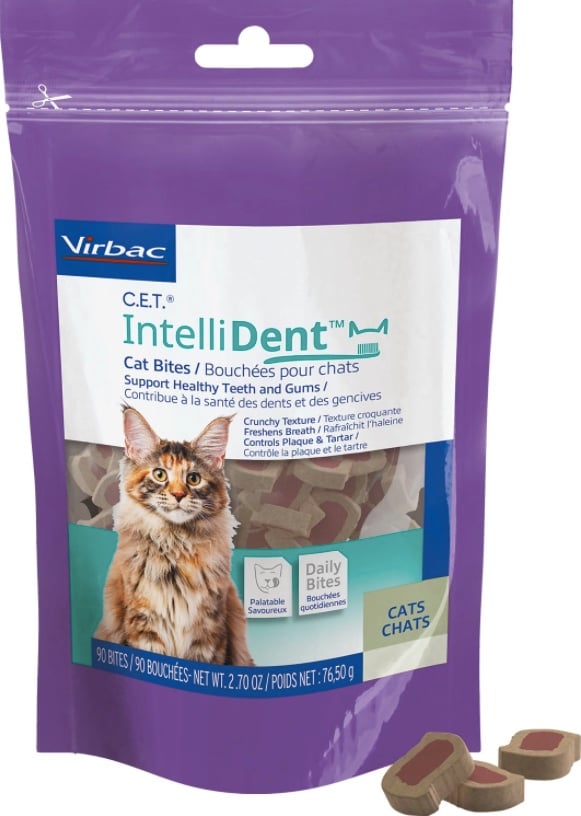 Virbac Intellident cat dental treats