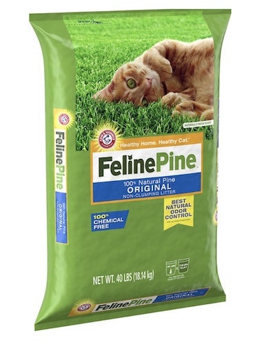 Feline Pine litter