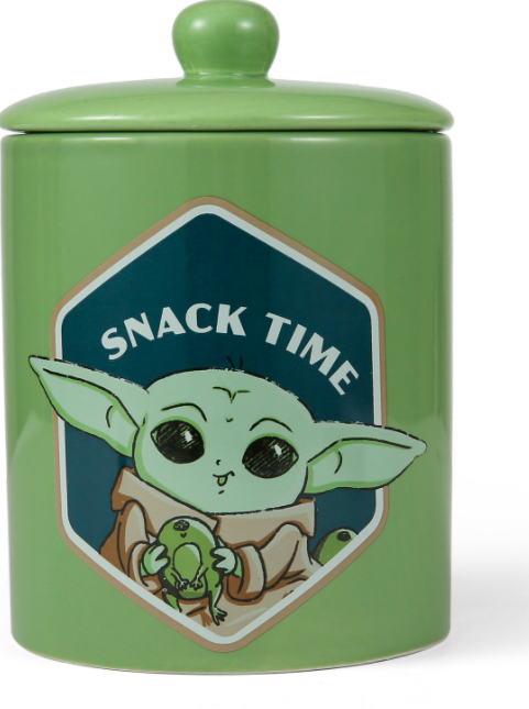 For pets, get Baby Yoda Treat Jar