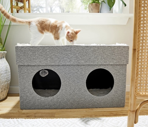Frisco double cube cat bed 