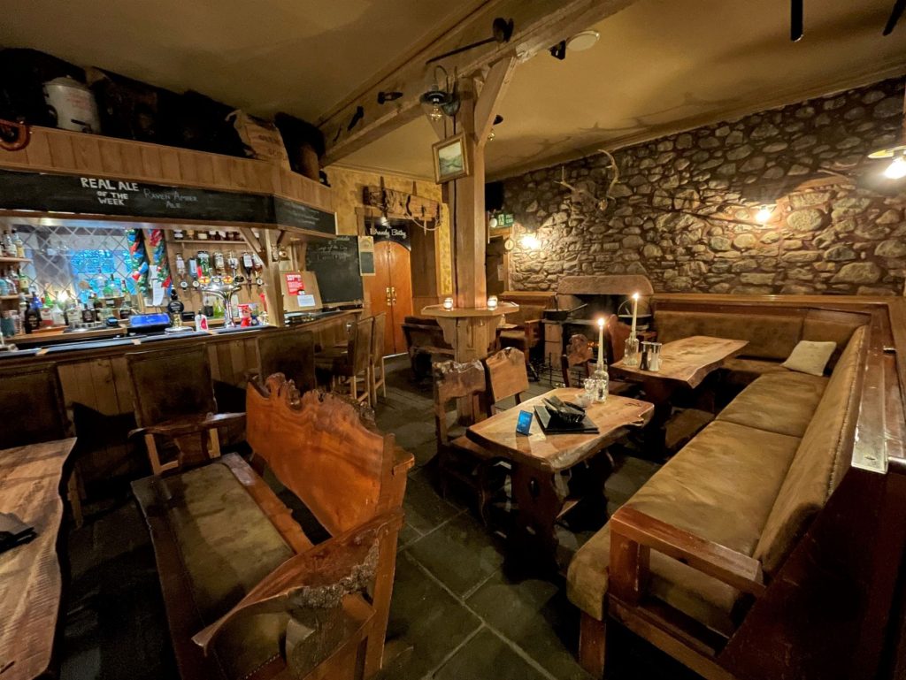 A beautiful empty pub in Scotland