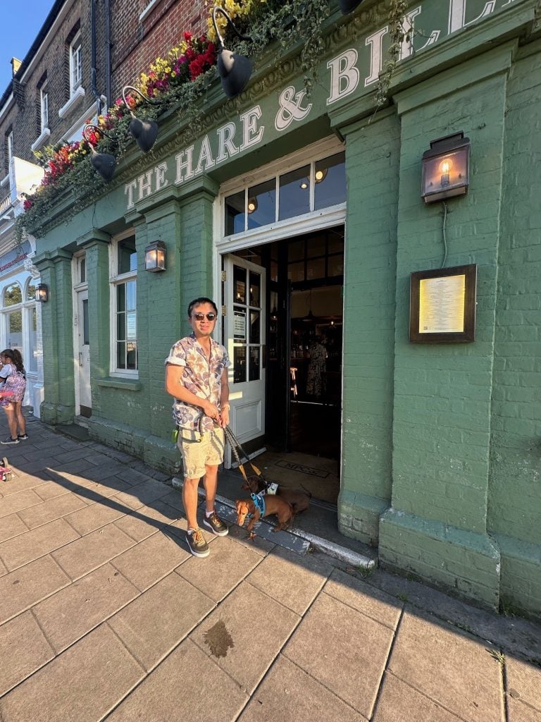 Hare and Billet, Blackheath, Exterior
