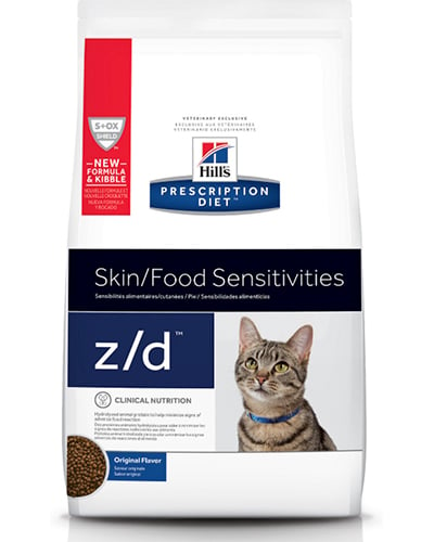 Hills zd cat food