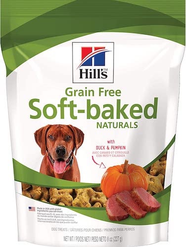 Hill's soft-baked dog treat bag