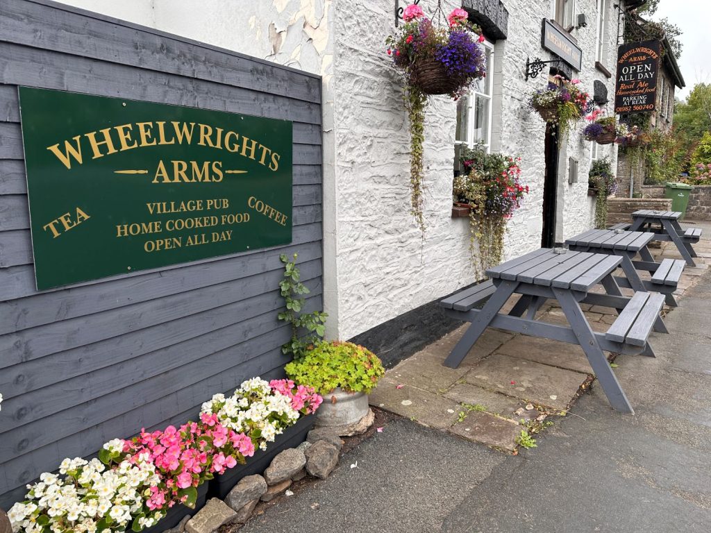 Outside of the Wheelwrights Arms