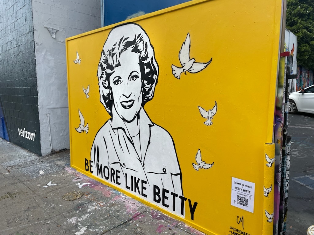 Be More like Betty Mural