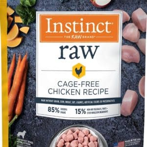 chicken recipe frozen raw dog food