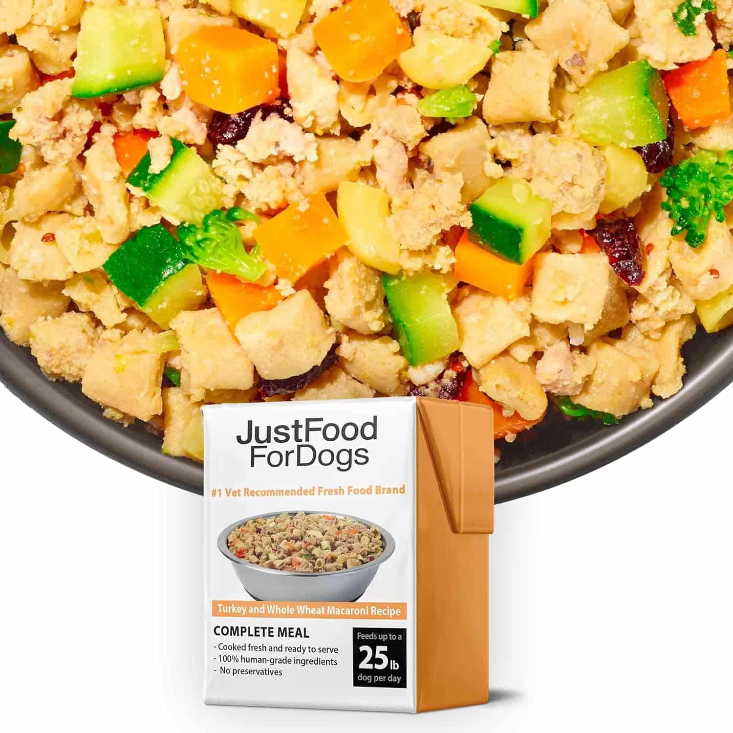 turkey and macaroni fresh dog food