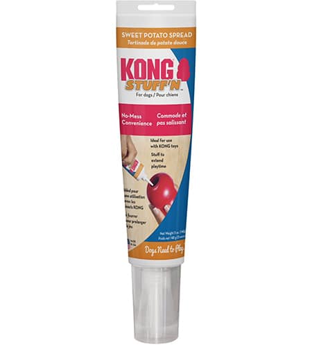 tube of Kong spreadable dog treat