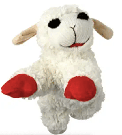 Multipet Lambchop Plush Dog Toy