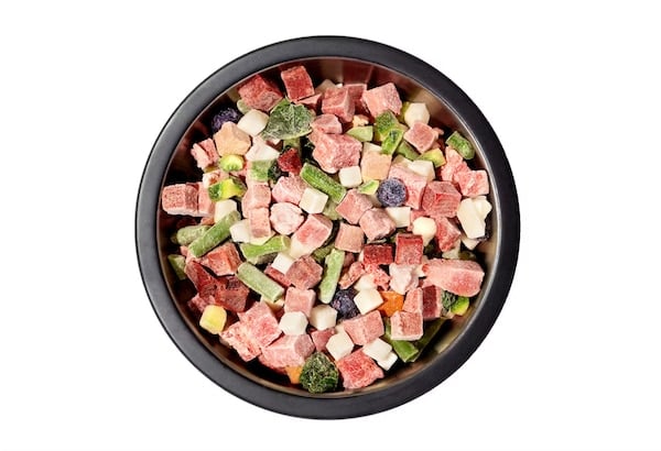 maev frozen raw dog food bites