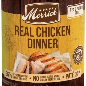 Merrick chicken dinner wet dog food