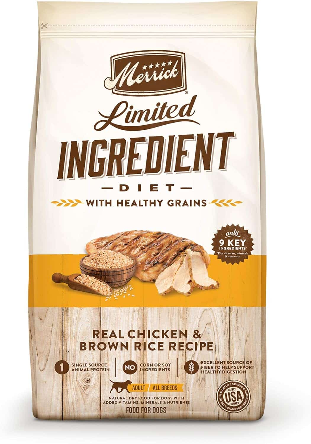 merrick healthy grains dry dog food