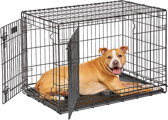 MidWest Life Stages Folding Metal Dog Crate