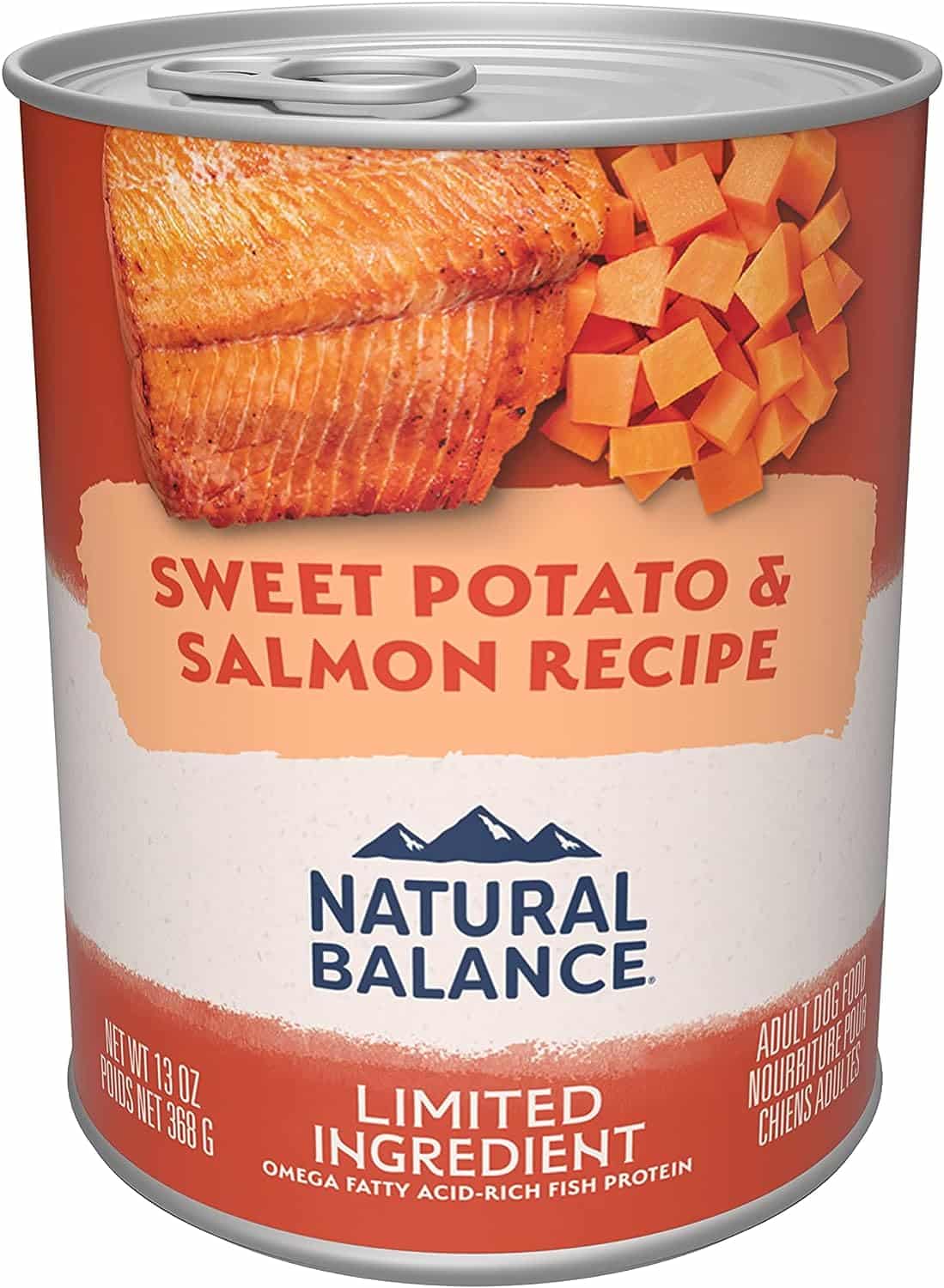 natural balance sweet potato and salmon wet dog food