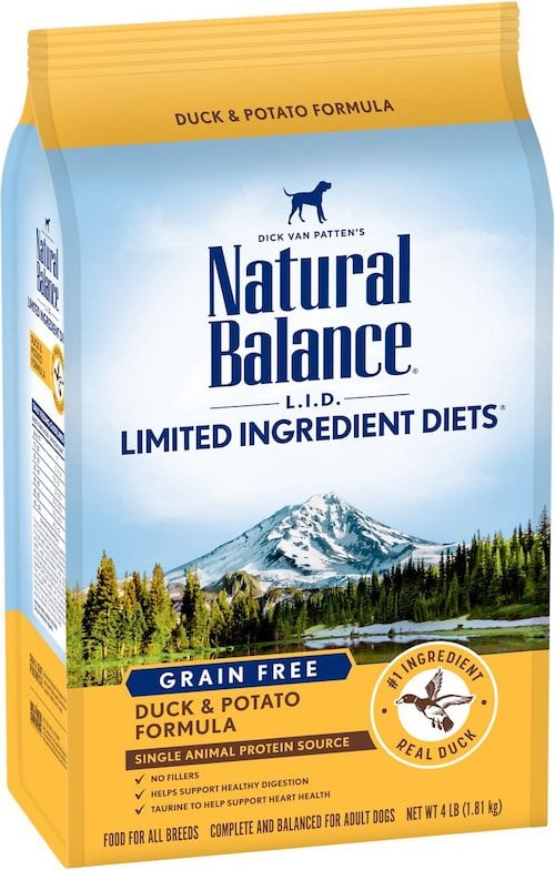 Natural Balance grain-free formula
