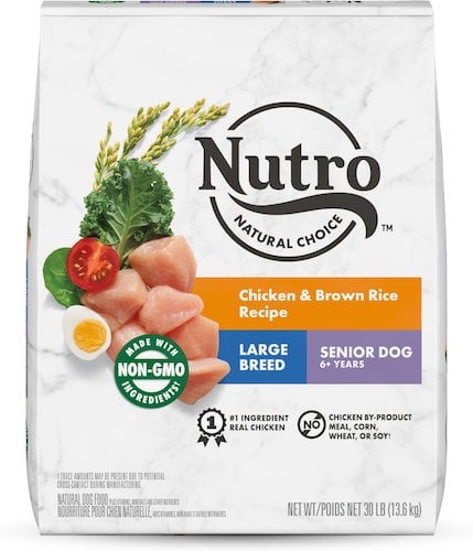 bag of Nutro dry kibble