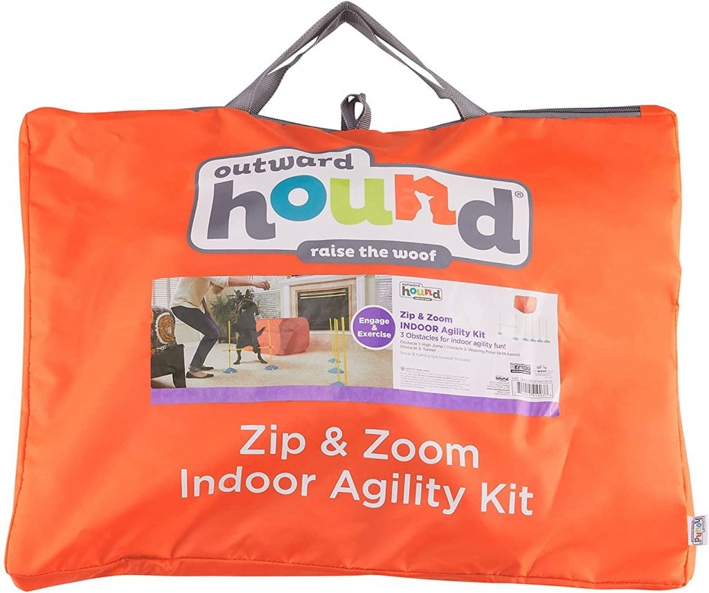 Outward Hound indoor dog agility kit bag