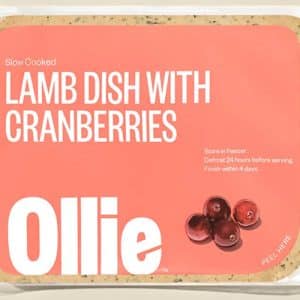 Ollie Lamb Dish With Cranberries