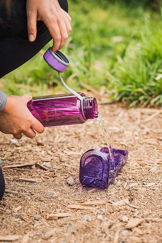 Purple OllyDog water container