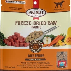 primal pronto beef recipe freeze-dried dog food